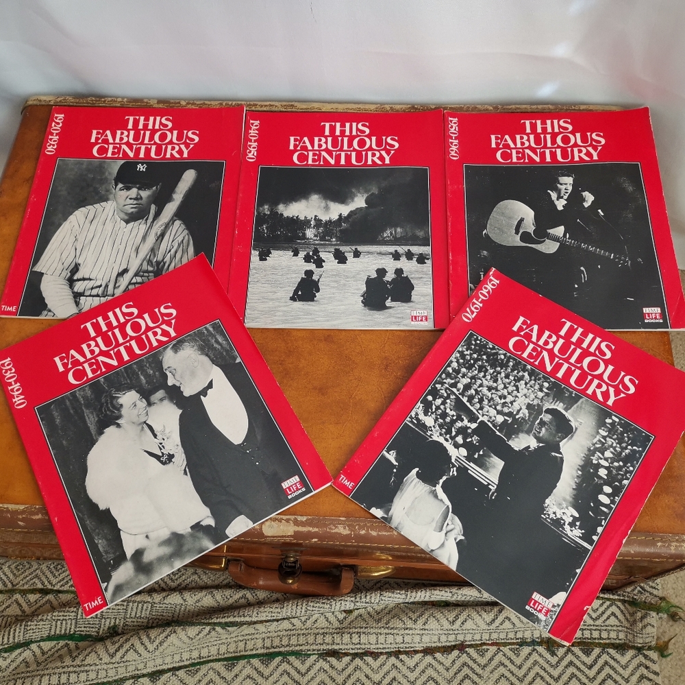 Set of 5 - Time Life Book This Fabulous Century